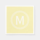 Search for pale yellow napkins Minimalist
