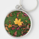 Search for autumn premium round key rings Leaf