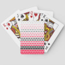 Search for red dot playing cards Chic