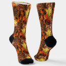 Search for nature mens socks Autumn leaves