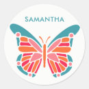 Search for butterfly monogram stickers Beautiful