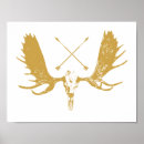Search for gold skull art Boho