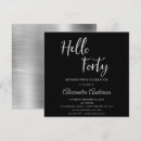 Search for hello 40 invitations Elegant