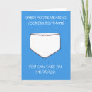 Search for funny underwear cards For him