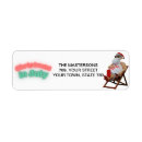 Search for funny christmas return address labels Christmas in july