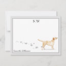 Search for labrador personal stationery Yellow labrador retriever