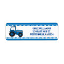 Search for tractor return address labels Green