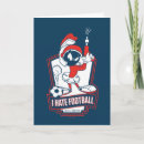 Search for funny football cards Looney tunes