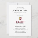 Search for higher education invitations Proud elon grad