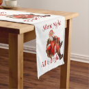 Search for santa claus table runners Xmas