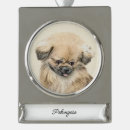 Search for pekingese christmas tree decorations Puppy