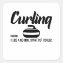 Search for curling sport stickers Curler