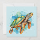 Search for pet turtle invitations Watercolor
