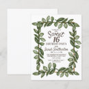 Search for white and gold sweet 16 invitations Modern