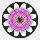 Search for white fractal stickers Pink