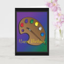 Search for artistic birthday cards Palette