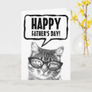 Search for funny cat fathers day cards Cute