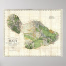 Search for hawaii map posters Antique