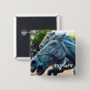 Search for antique square badges Horse