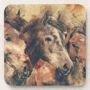 Search for ranching cork coasters Horse