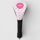Search for flamingos golf head covers Watercolor