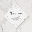 Search for metallic gold gift tags 50th