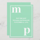 Search for sea foam green invitations Minimalist