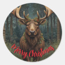 Search for christmas moose stickers Nature