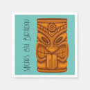 Search for tiki napkins Hawaiian luau