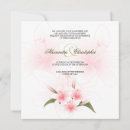 Search for lilly flower square invitations Lillies