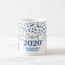Search for blue and silver mugs Graduation