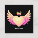 Search for wings business cards Pink