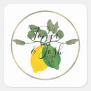 Search for fruit wedding stickers Lemon