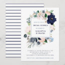 Search for floral nautical bridal shower invitations Stripes