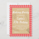 Search for kids cooking party invitations Girl