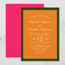 Search for hot pink and green invitations Colourful