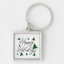 Search for cute christmas tree key rings Green