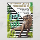 Search for modern dinosaur invitations Jurassic