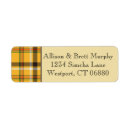 Search for autumn harvest return address labels Gold