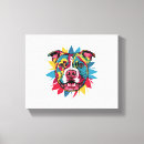Search for pitbull canvas prints Wolf