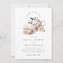 Search for tea time invitations Floral tea party