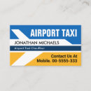 Search for airport taxi business cards Driver