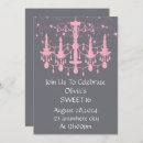 Search for glamorous sweet 16 invitations Sophisticated