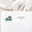 Search for blueberry return address labels Fruits