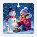 Search for little girl christmas tree decorations Snowman