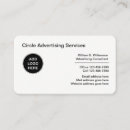 Search for advertising business cards Corporate