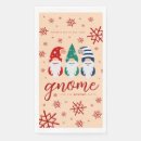 Search for christmas gnomes napkins Gnome for the holidays