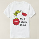 Search for stink stank stunk tshirts Grinch stole christmas book