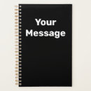Search for template planners Black and white