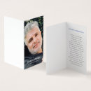 Search for blue prayer cards Funeral